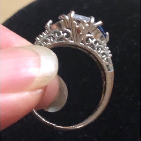 Sterling Silver vintage filigree ring - Picture 4 of 6